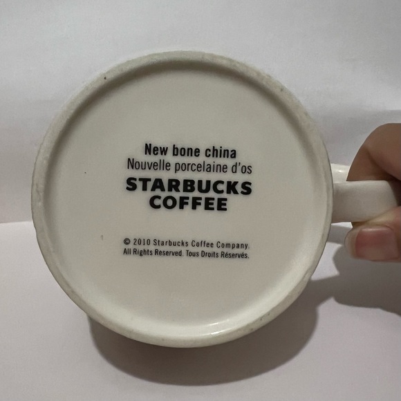 Starbucks 2010 My Valentine Secret Admirer Love Letter New Bone China Coffee Cup - Picture 5 of 6
